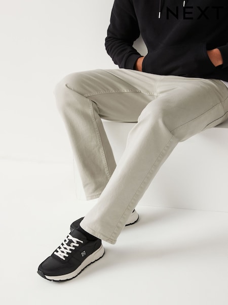 Black Runner Trainers (N21890) | AED116