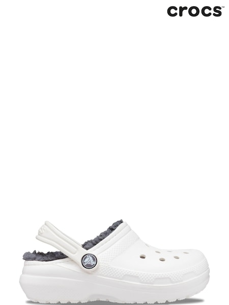 Weiß - Crocs Flauschige Kinder-Clogs mit Futter (N22030) | 77 €