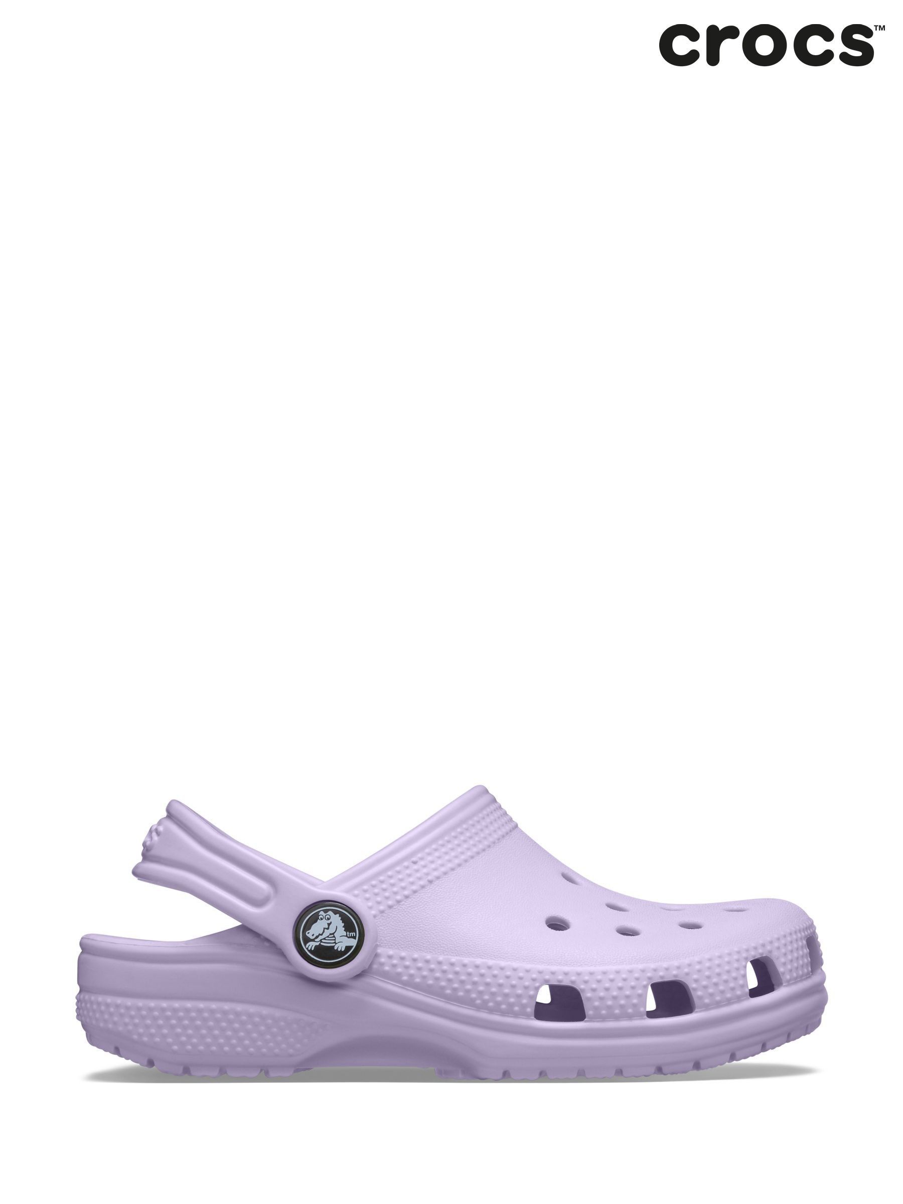 Baby purple crocs best sale