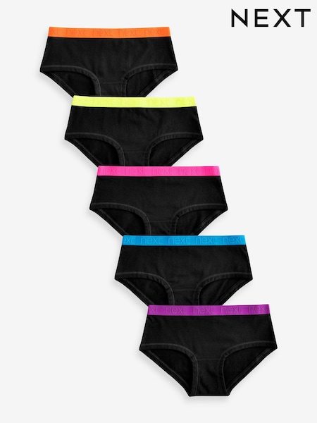črna - Hipster Briefs 5 Pack (2-16yrs) (N22199) | € 9 - € 12