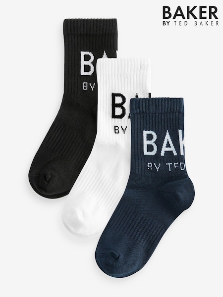 Multicolor - Baker by Ted Baker Socks 3 Pack (N22264) | 13 € - 14 €