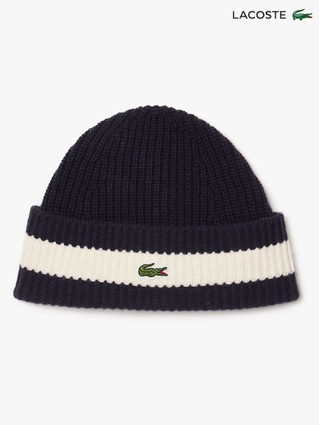 Lacoste Blue Winter Beanie (N22536) | €66