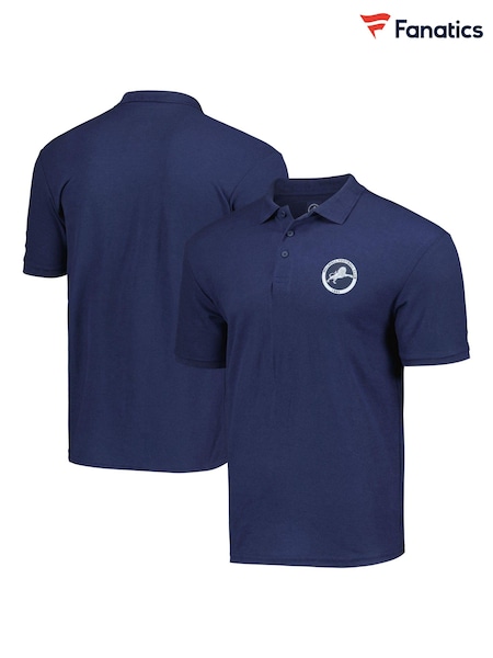 Fanatics Blue Millwall Core Crest Polo Shirt (N22768) | €20