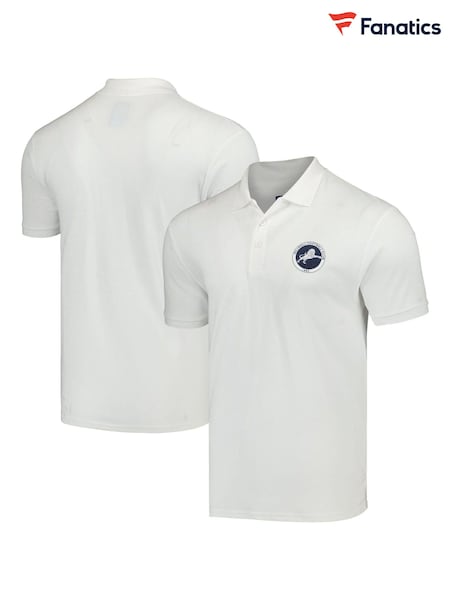 Fanatics Millwall Core Crest Polo White Shirt (N22779) | ‏87 د.إ.‏
