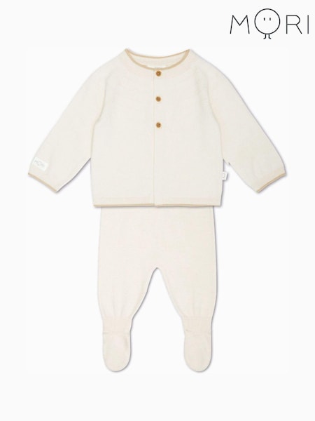 Mori Organic Cotton Knitted Jumper & Leggings Baby Gift Set (N22813) | 92 €