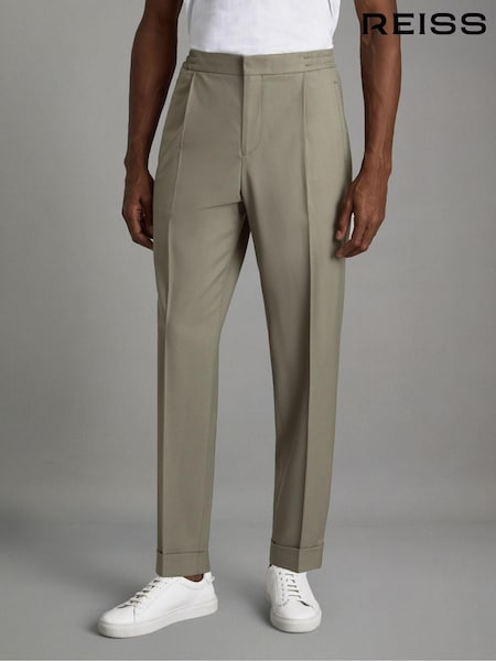 Reiss Brighton Relaxed Drawstring Trousers with Turn-Ups (N22869) | 195 €