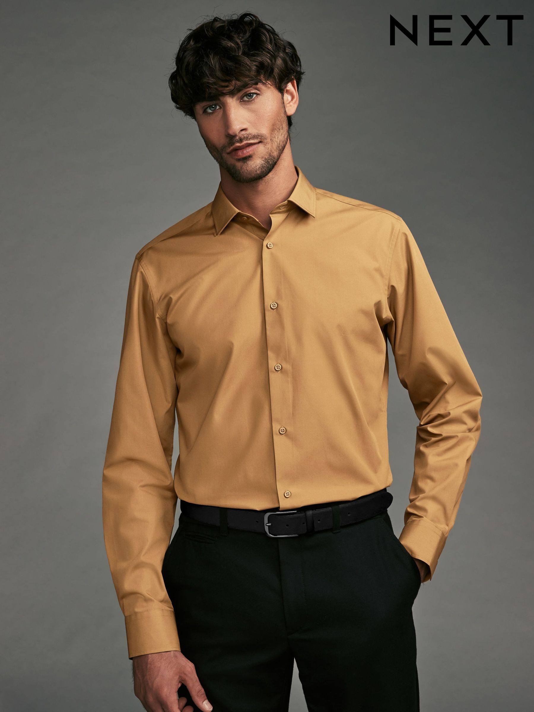 Yellow Mens Shirts Yellow Shirts for Men Next UAE