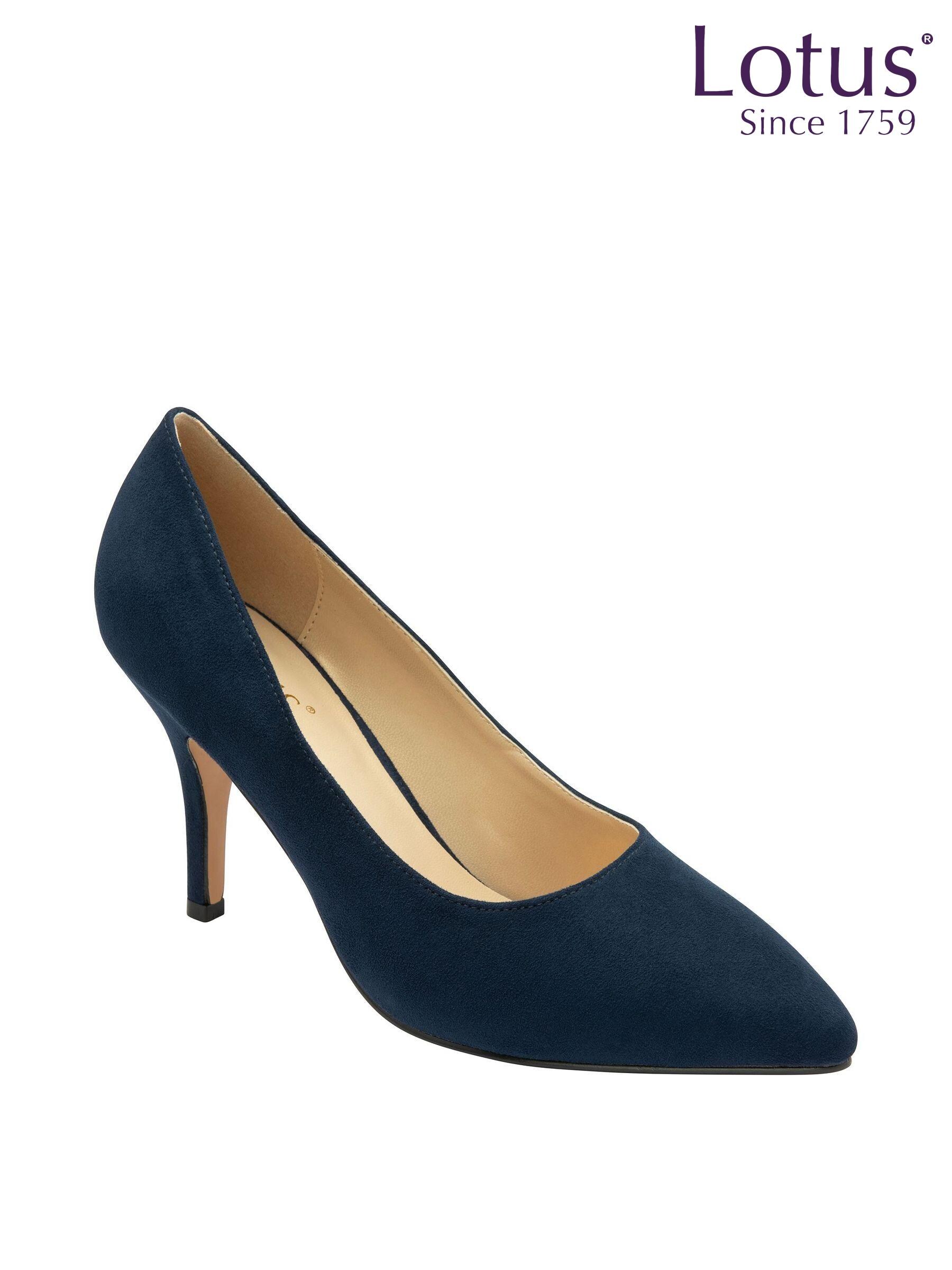 Women s Clearance Blue Court Plain Shoes Next Luxembourg