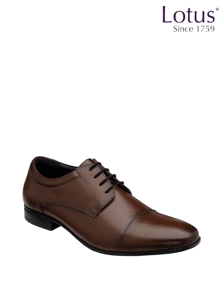 Lotus Leather Oxford Shoes (N23458) | €73