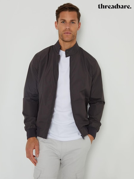 Threadbare Grey Showerproof Harrington Style Jacket (N23535) | 2,403 UAH