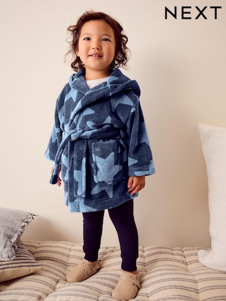 Темно-синий с принтом звезд - Fleece Robe (9mths-16yrs) (N23822) | €18 - €27