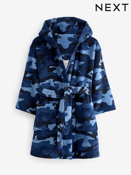 Синий/Военно-морской камуфляж - Fleece Robe (3-16yrs) (N23833) | €23 - €33