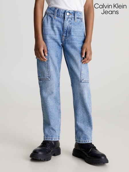 Calvin Klein Jeans Blue Cargo Denim Jeans (N23953) | €26