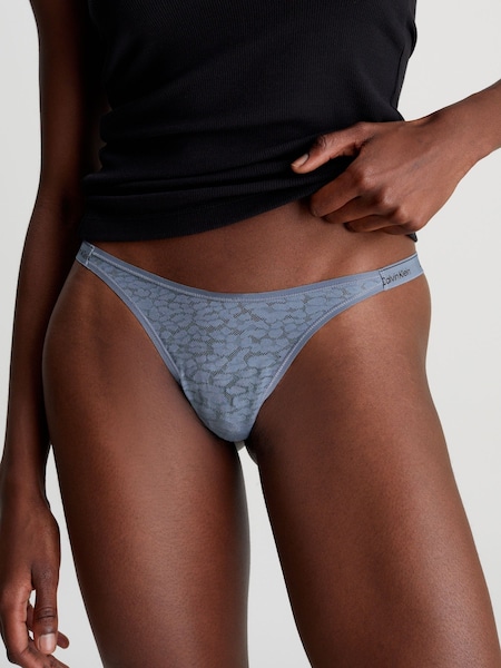 Sininen - Calvin Klein Lace String stringit (N24108) | €22
