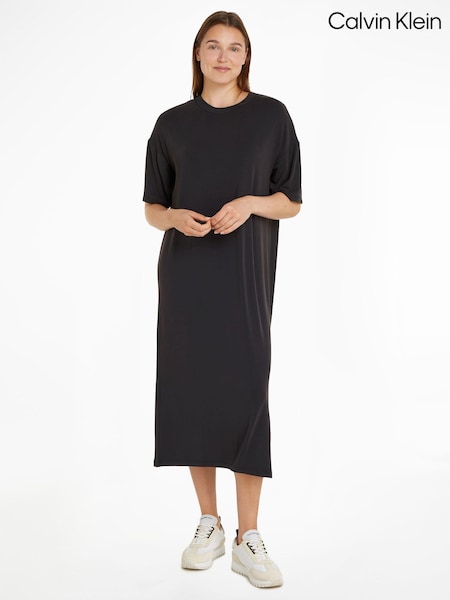 Calvin Klein Black T-Shirt Dress (N24211) | €51