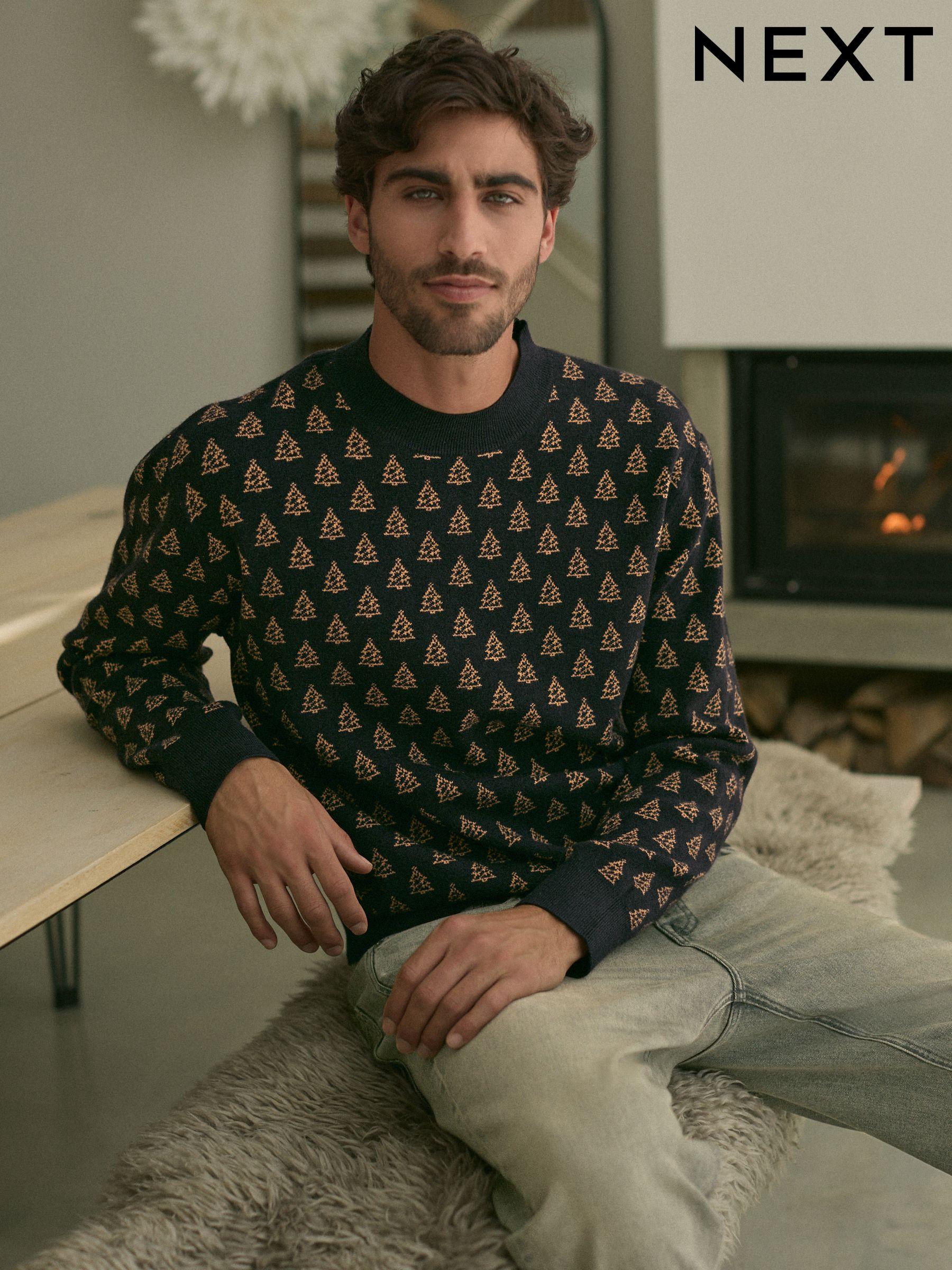 Men s Knitwear Jumpers Cardigans Next UAE