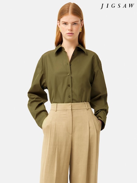 Jigsaw Cotton Poplin Shirt (N24410) | €70