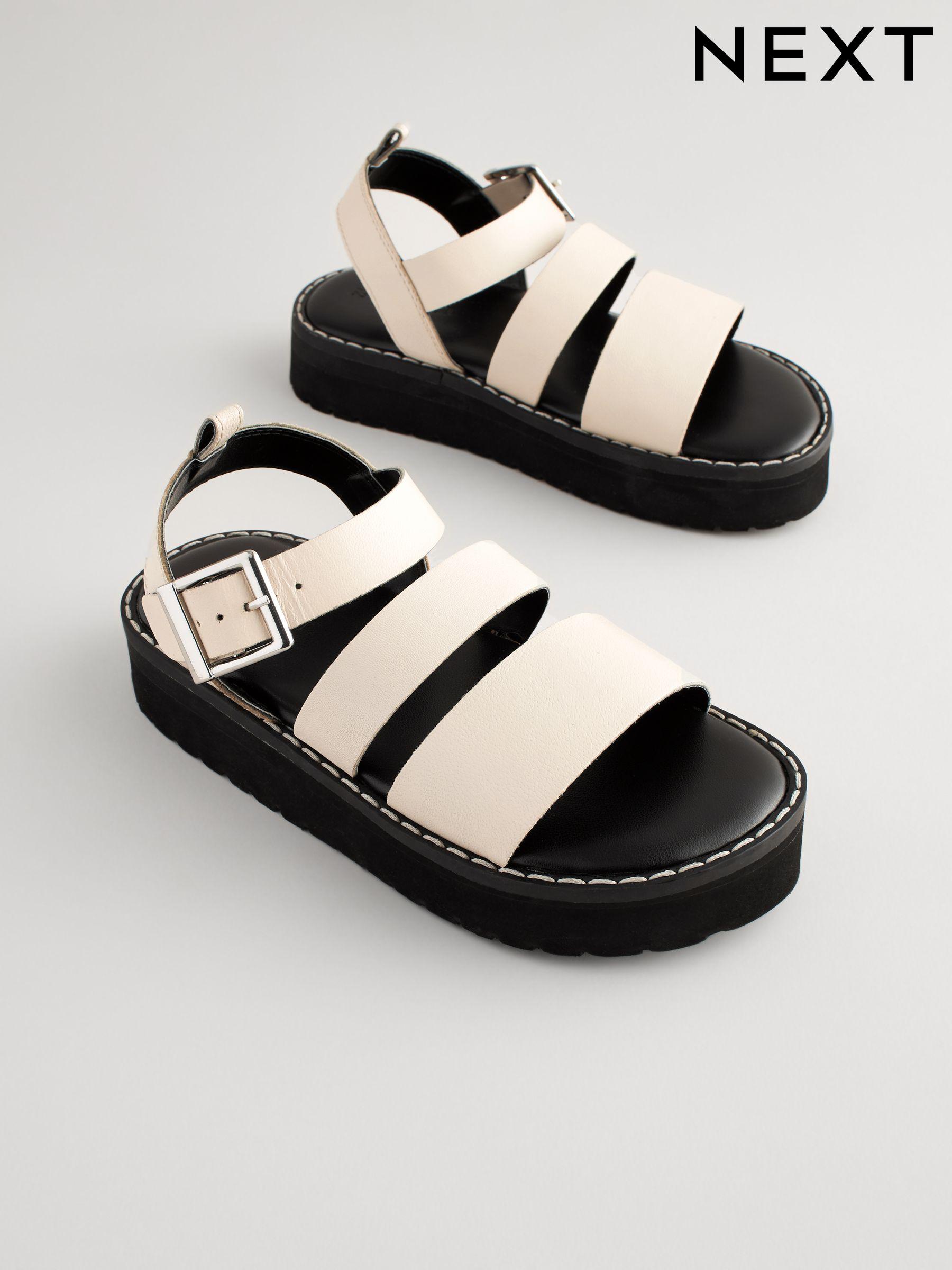 Sale Sandals Cream Plain Beachwear Footwear Next Luxembourg