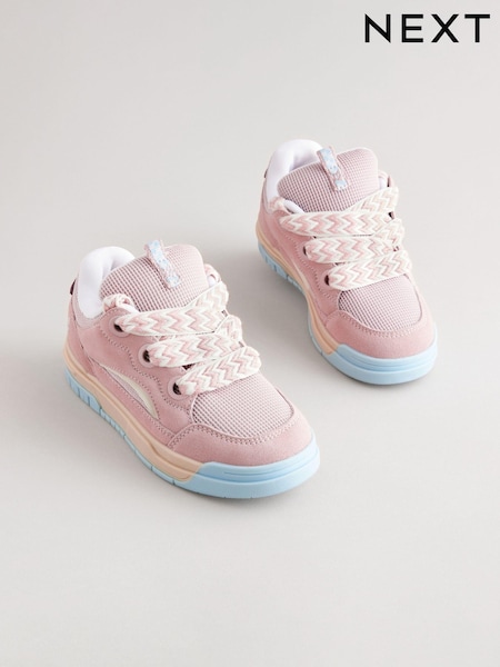 Pink Skate Trainers (N24439) | AED132 - AED168