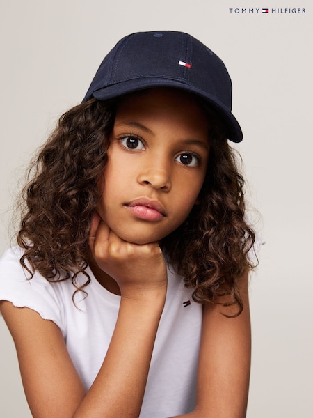 Tommy Hilfiger Blue Small Flag Cap (N24468) | €32