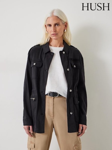 Schwarz - Hush Eloise Utility Jacket (N24509) | 68 €