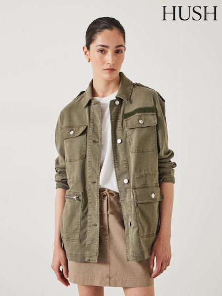 Grün - Hush Eloise Utility Jacket (N24523) | 73 €