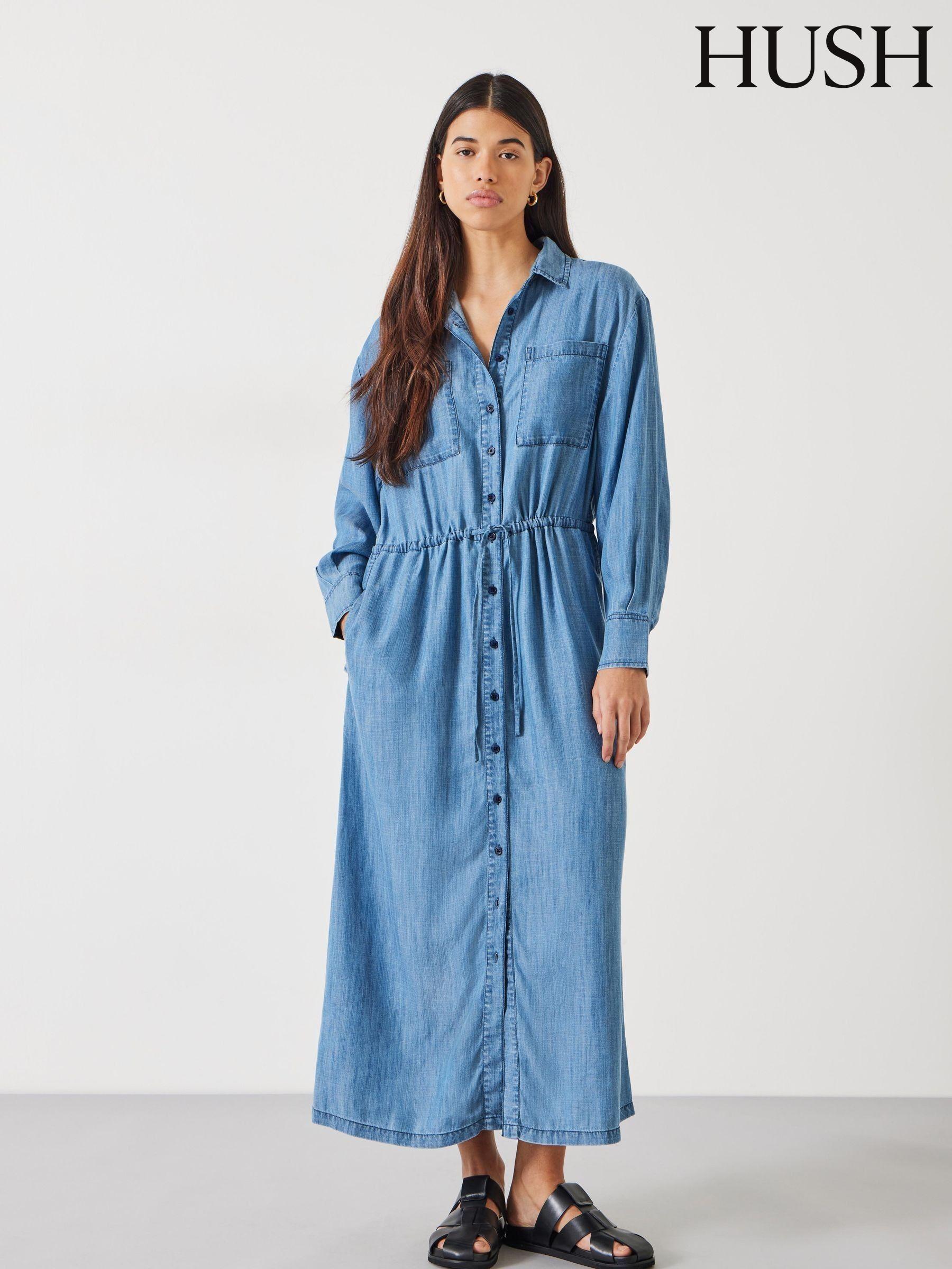 Womens shirt dress long cheap