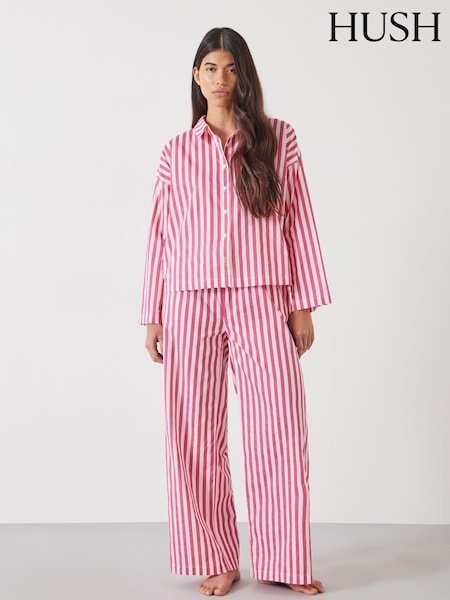 Hush Emerson Boxy Fit Shirt Pyjamas Set (N24584) | 247 LEI