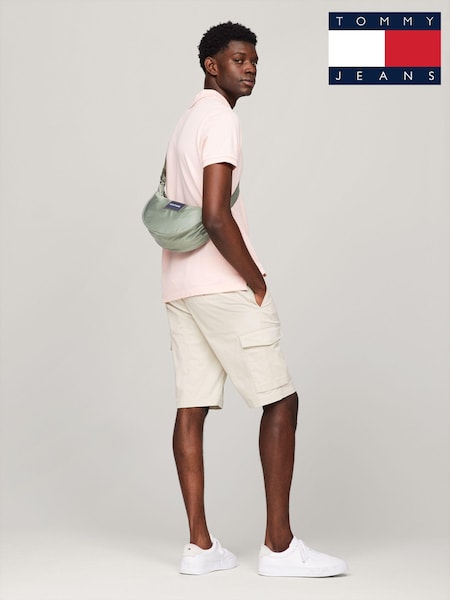 Tommy Hilfiger Green Summer Crescent Crossbody Bag (N24617) | €54