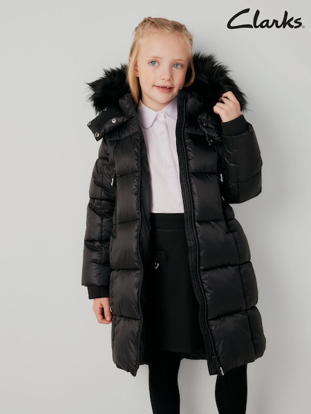 Clarks Girls Longline Padded Coat (N24719) | kr1 580 - kr1 680