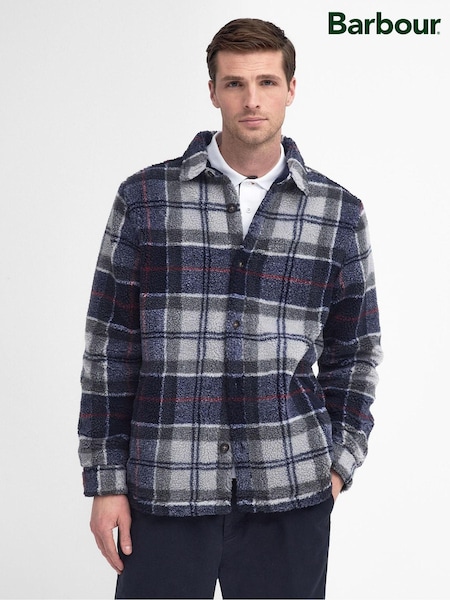 Grau - Barbour® Bryson Hemdjacke aus Fleece (N24886) | 99 €