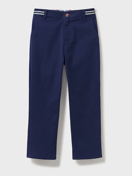 Blue - Crew Clothing Company Slim Chinos (N24892) | 0 LEI
