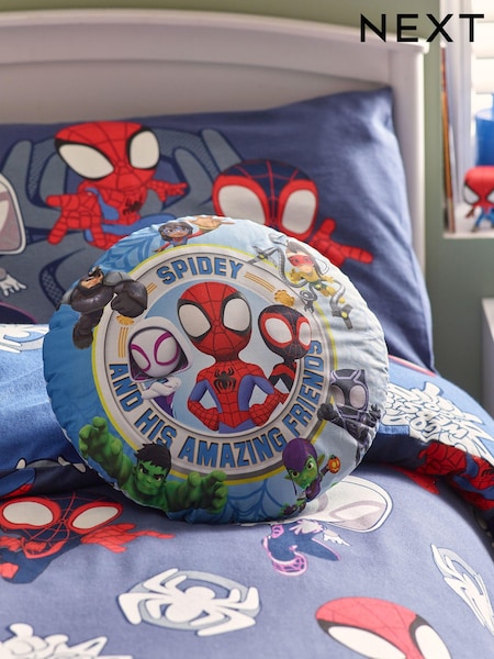 Blue Spidey and His Amazing Friends 100% Cotton Cushion (N24903) | €20