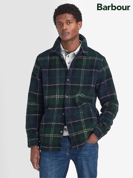 Grün - Barbour® Bryson Hemdjacke aus Fleece (N24914) | 99 €