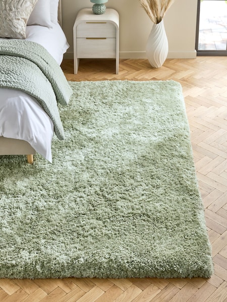 Sage Green Sumptuously Soft Rug (N24921) | €92 - €384