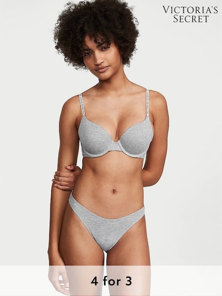 Victoria's Secret Medium Heather Grey High Leg Knickers (N24998) | €10.50