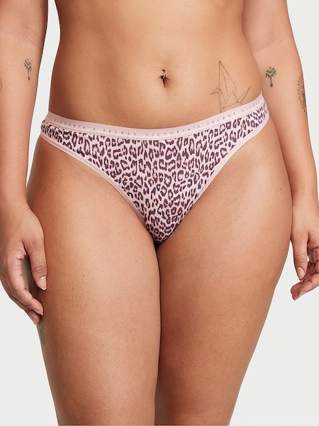 Victoria's Secret Leopard Pink Thong Knickers (N25000) | €10.50