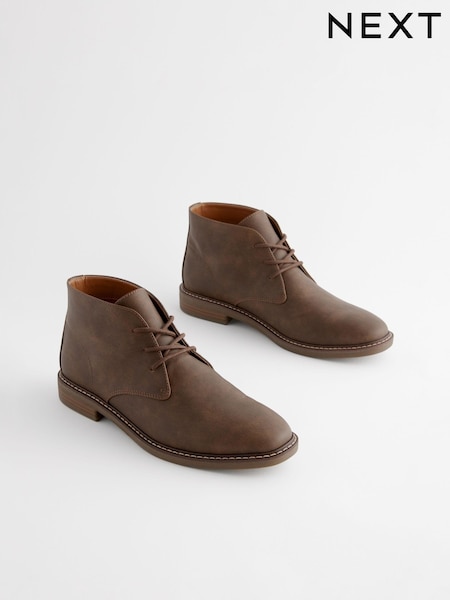 Brown Chukka Boots (N25160) | $79