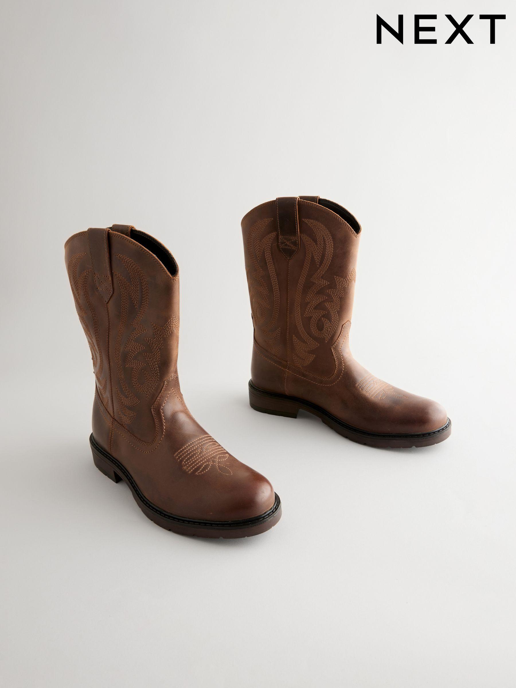 Sale Boots Brown Western Casual Footwear Next Luxembourg