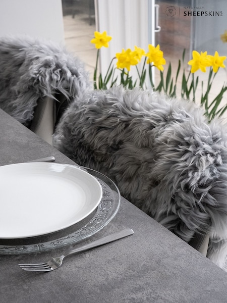 Naturally Sheepskins Silver Grey Single Sheepskin Rug (N25568) | €72