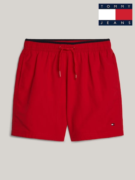 Tommy Hilfiger Red Medium Drawstring Swim Shorts (N25650) | € 21
