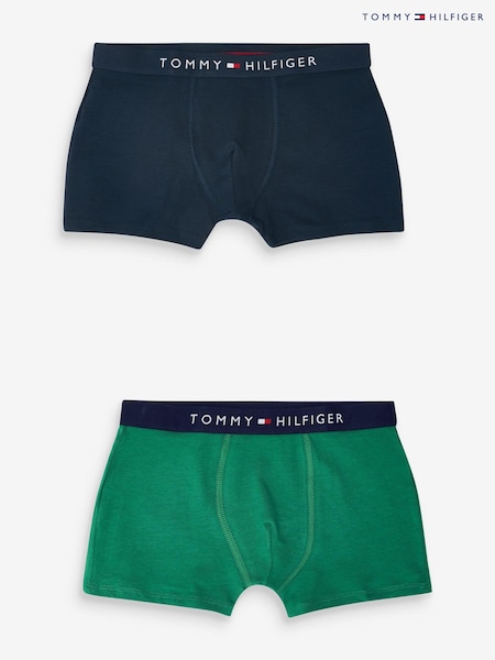 Svetlo modra - Tommy Hilfiger Trunks 2 Pack (N25692) | € 18