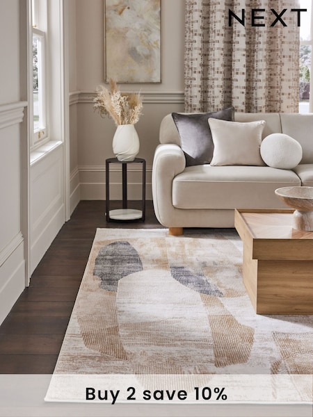 Natural Giovanna Abstract Rug (N25931) | €79 - €318