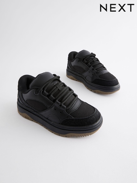 črna - Chunky Skate Trainers (N25964) | € 21 - € 27