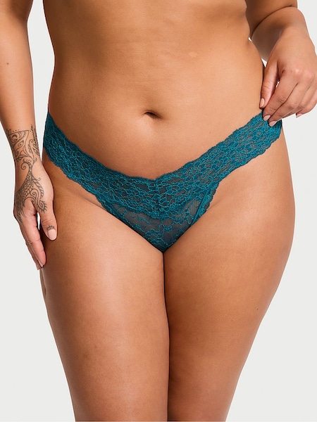Victoria's Secret Dark And Stormy Blue Thong Knickers (N26042) | €10.50