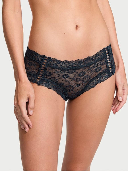 Victoria's Secret Noir Navy Blue Cheeky Knickers (N26085) | €10.50