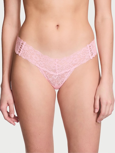 Victoria's Secret Pretty Blossom Pink Thong Knickers (N26119) | €4.50
