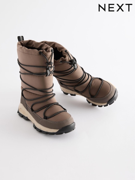 Neutral Waterproof Bungee Cord Snow Boots (N26133) | kr735 - kr802