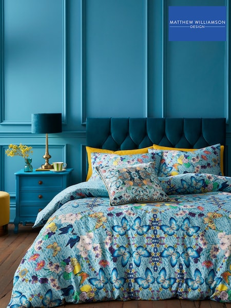 Matthew Williamson Heritage Butterfly 100% Cotton Sateen Duvet Cover Set (N26161) | ‏302‏₪ - ‏503‏ ₪