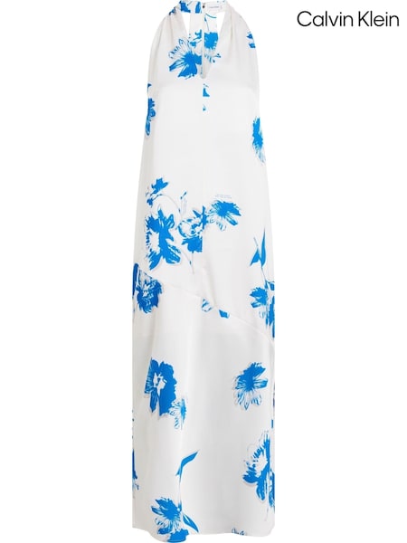 Calvin Klein Satin Printed Shift Dress (N26363) | 109 €
